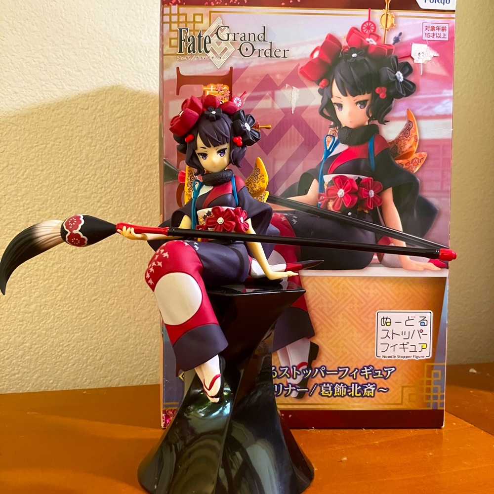 Fate Grand Order Foreigner anime figure noddle stoppet figure